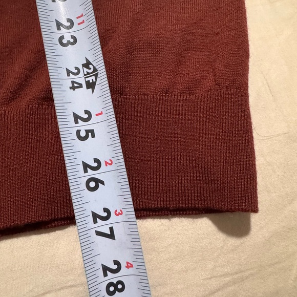 MASSIMO DUTTI MERINO Wool Mock Turtleneck Jersey M Men Warm Sweater - Picture 13 of 15